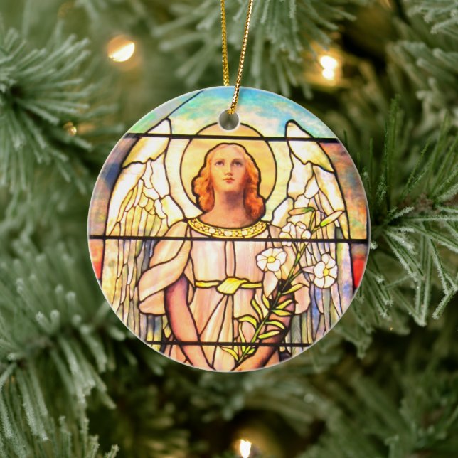 Saint Gabriel Ceramic Tree Decoration (Tree)