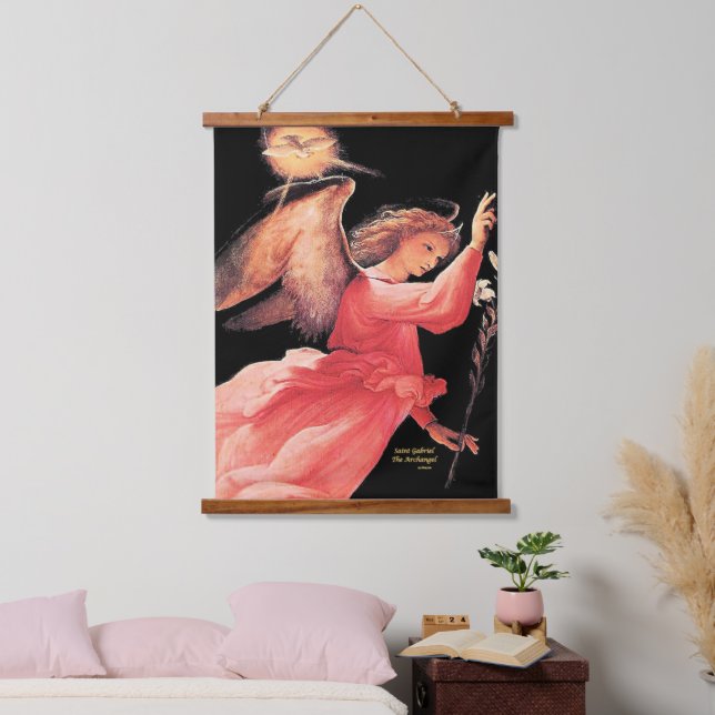 Saint Gabriel the Archangel Hanging Tapestry (Bedroom)