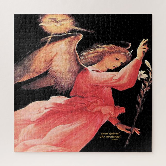 Saint Gabriel the Archangel Jigsaw Puzzle (Vertical)