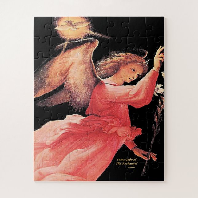 Saint Gabriel the Archangel Jigsaw Puzzle (Vertical)