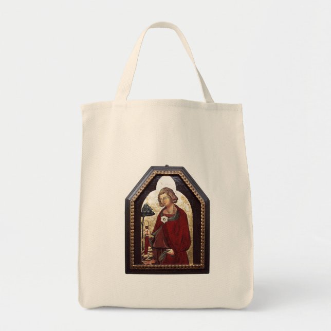 SAINT GALGANO / LEGEND OF THE SWORD IN THE ROCK TOTE BAG (Front)