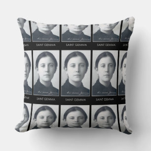 saint gemma galgani cushion