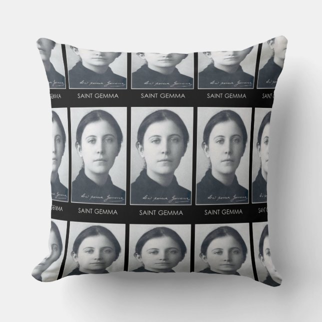 saint gemma galgani cushion (Front)