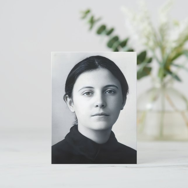 Saint Gemma Galgani Postcard (Standing Front)