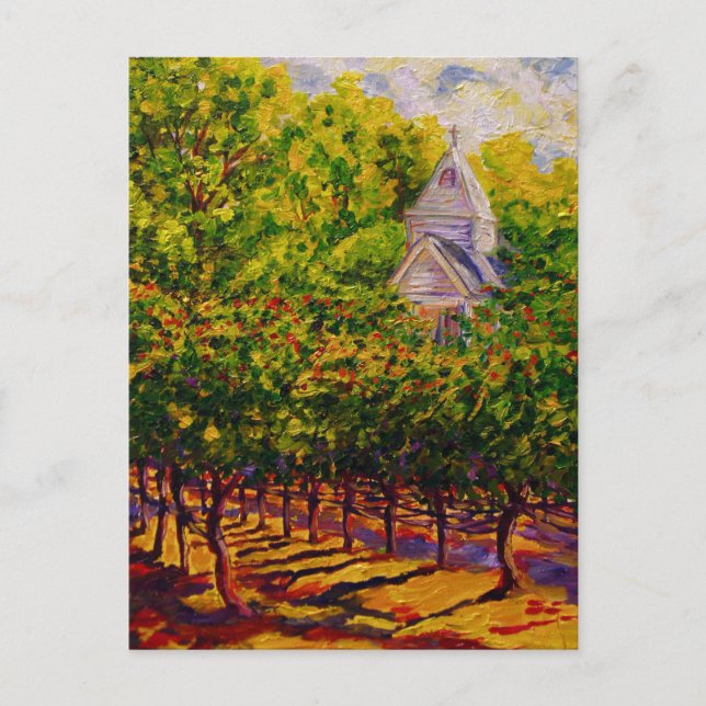Saint Genevieve Chapel at Butterfly Creek Winery Postcard (Front)