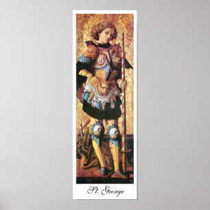 SAINT GEORGE AND DRAGON POSTER