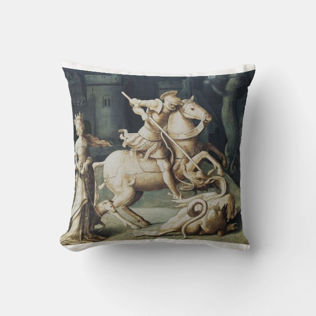 Saint George and the Dragon  Cushion (Front)