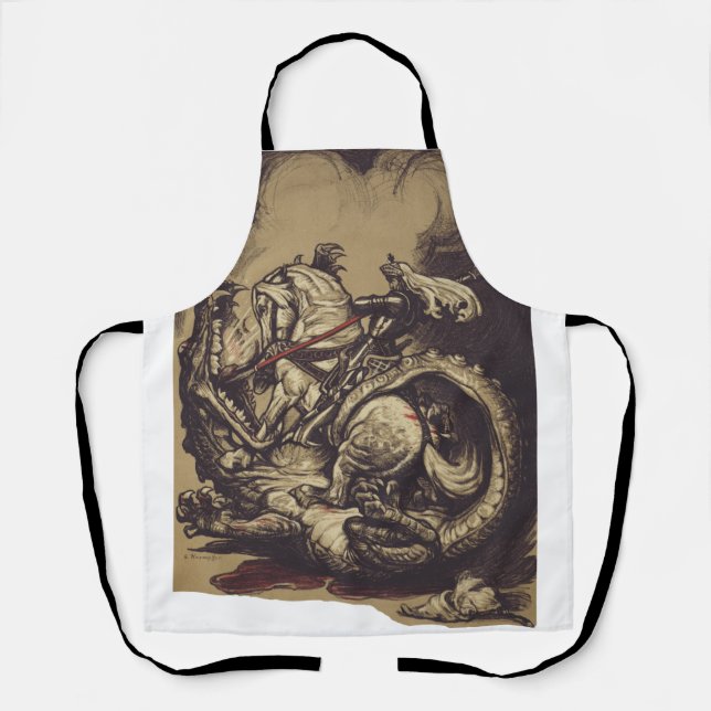 Saint George and the Dragon Great Martyr Apron (Front)