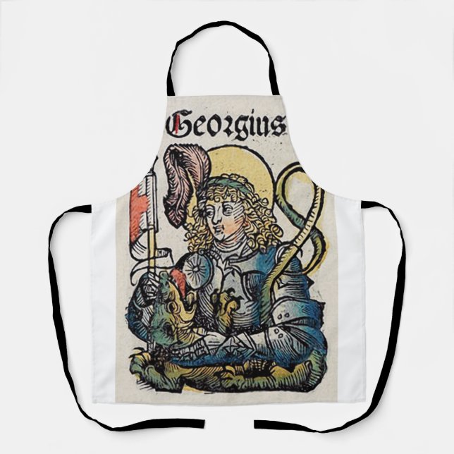Saint George and the Dragon Great Martyr  Apron (Front)