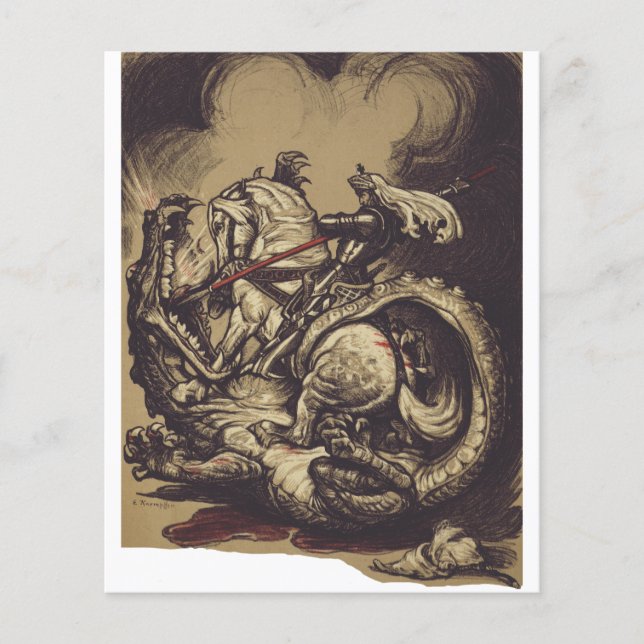 Saint George and the Dragon Great Martyr Flyer (Front)