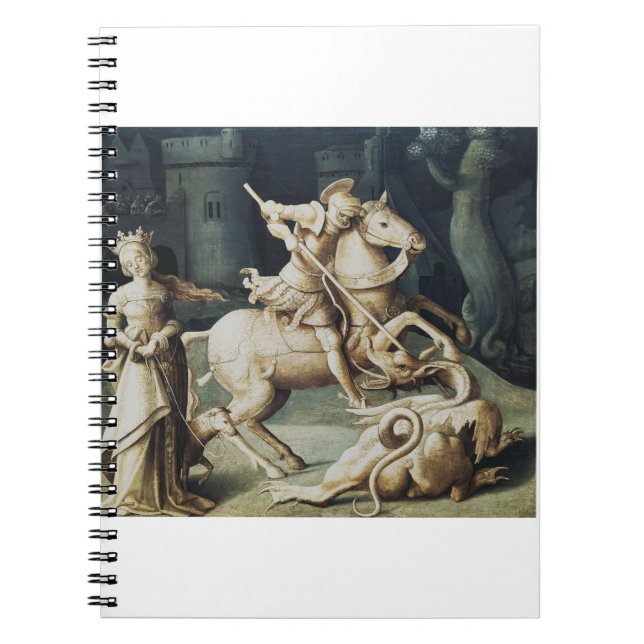 Saint George and the Dragon Great Martyr Notebook (Front)