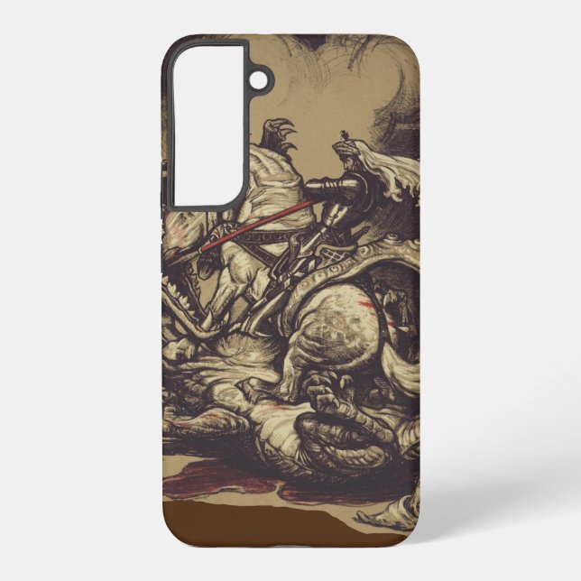 Saint George and the Dragon Great Martyr  Samsung Galaxy S22+ Case (Back)