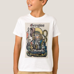 Saint George and the Dragon Great Martyr  T-Shirt