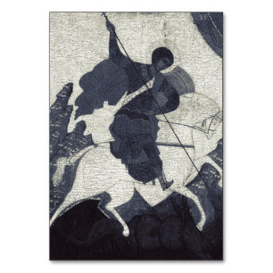 Saint George and the Dragon Great Martyr Table Number