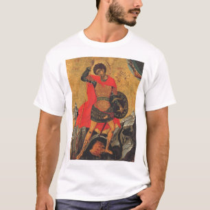 Saint George and the Dragon orthodox icon T-Shirt