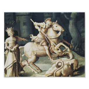 Saint George and the Dragon  Photo Print