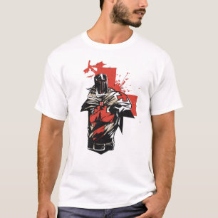 Saint George Christian Crusader Red Cross T-Shirt