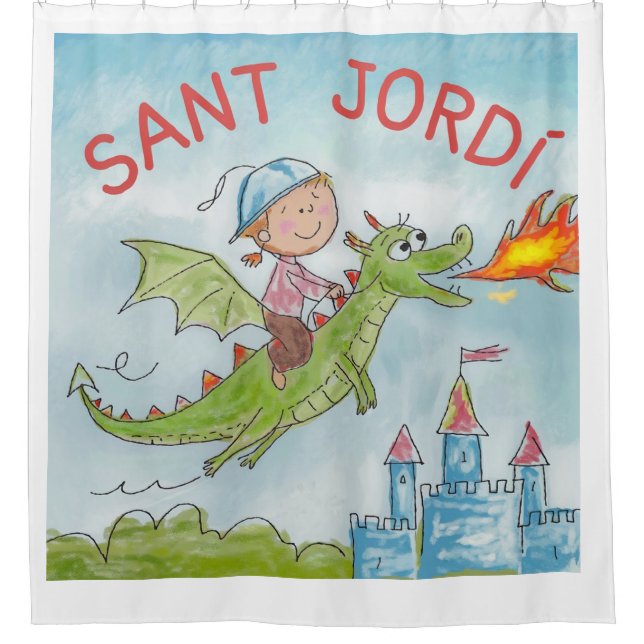 Saint George day  Shower Curtain (Front)