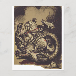 Saint George Killing the Dragon Flyer