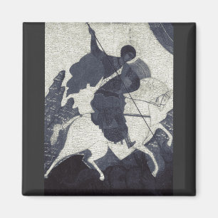 Saint George Killing the Dragon Magnet