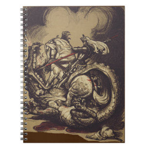 Saint George Killing the Dragon Notebook
