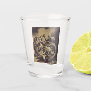 Saint George Killing the Dragon Shot Glass