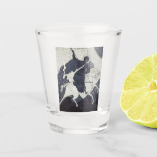 Saint George Killing the Dragon Shot Glass