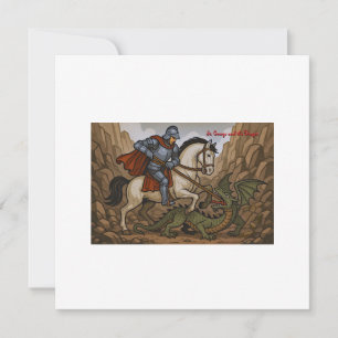 Saint George kills the Dragon - battle Lumeçon