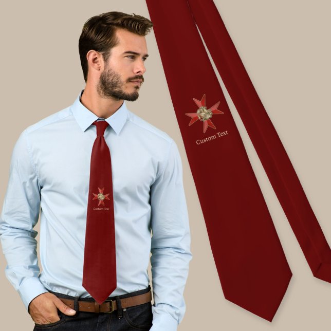 Saint George over Maltese Cross Tie (Creator Uploaded)