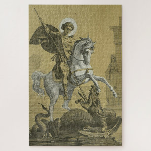 Saint George Patron of England Jigsaw Puzzle