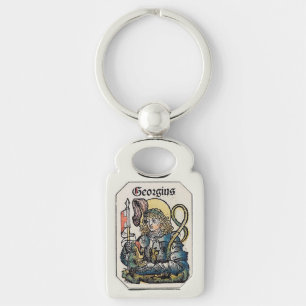 Saint George Patron of England Key Ring