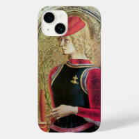 SAINT GEORGE PORTRAIT ,Red,Black,Gold Yellow