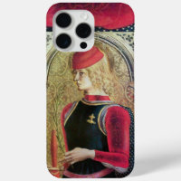 SAINT GEORGE PORTRAIT ,Red,Black,Gold Yellow