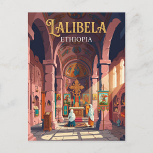 Saint George Rock-Hewn Church Ethiopia Postcard