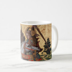 Saint George Slaying Dragon Carlo Crivelli Paintin Coffee Mug