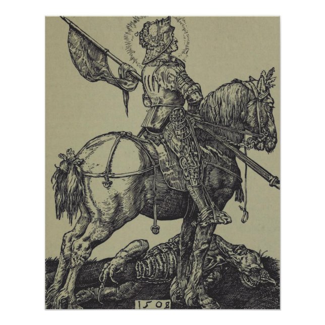 Saint George Slaying the Dragon  Poster (Front)