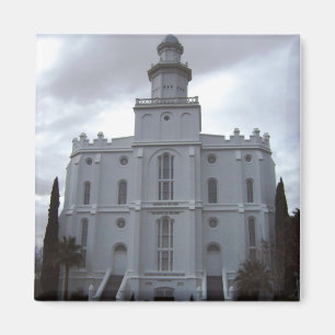 Saint George Temple Magnet