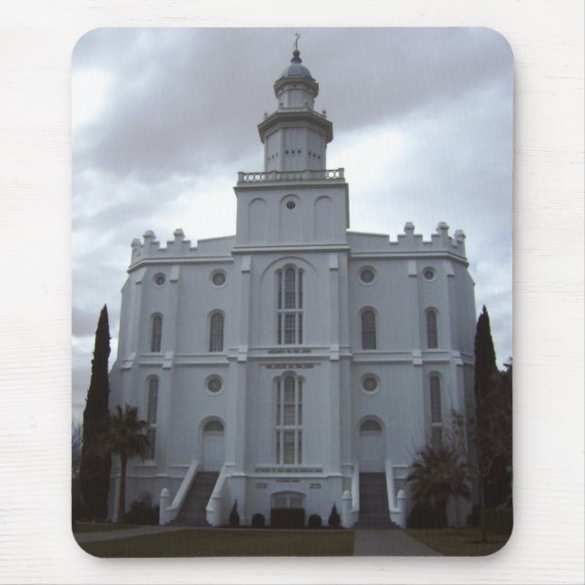 Saint George Temple Mouse Pad (Front)