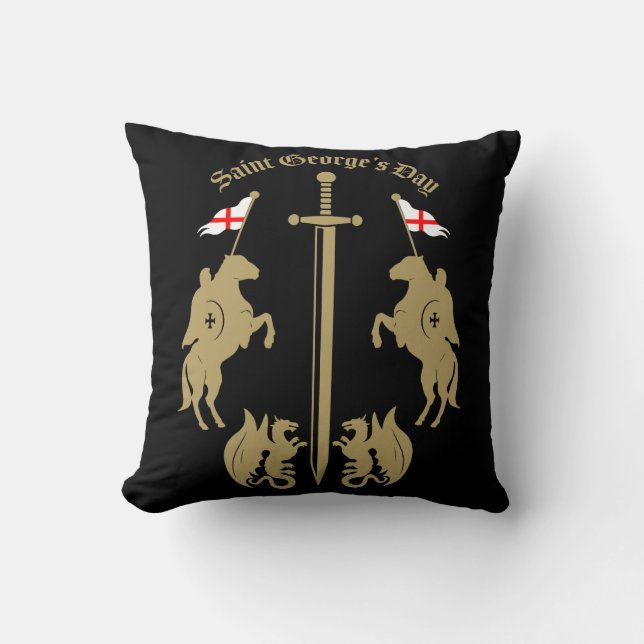 Saint George's Day Cushion (Front)