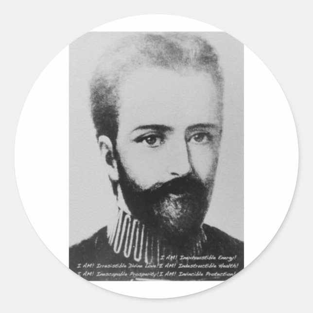 Saint Germain Classic Round Sticker (Front)