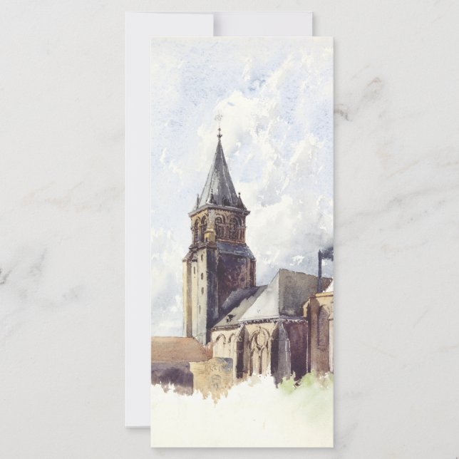 Saint Germain des Pres Church Paris (Front)
