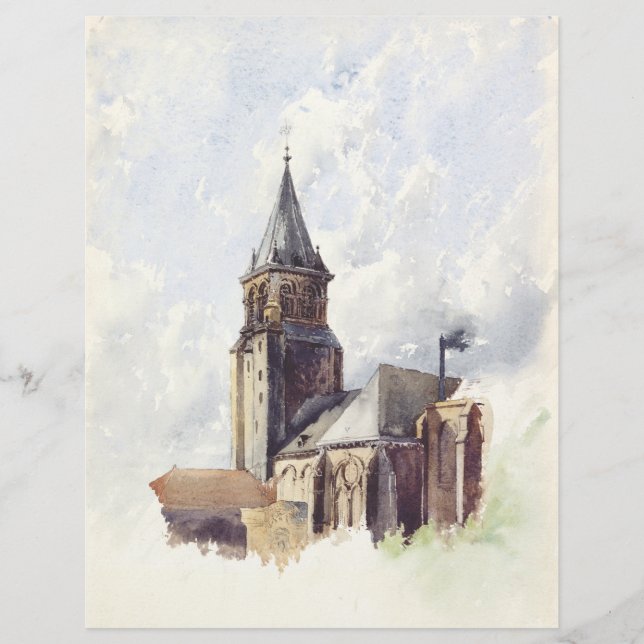 Saint Germain des Pres Church Paris Flyer (Front)