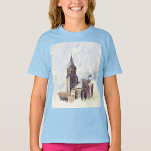 Saint Germain des Pres Church Paris T-Shirt