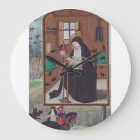 Saint Gertrude of Helfta by Simon Bening