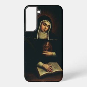 Saint Gertrude the Great German Benedictine Samsung Galaxy Case