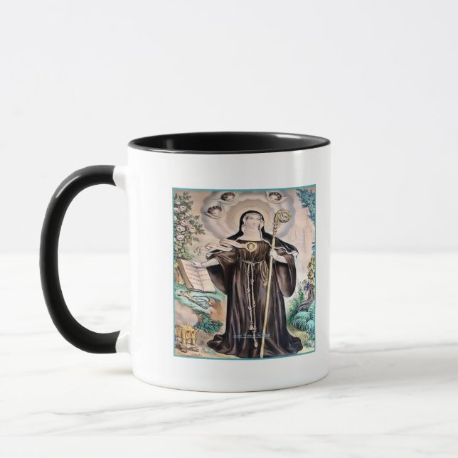 Saint Gertrude the Great Mug (Left)