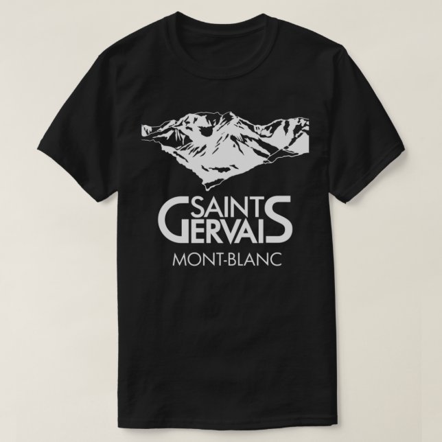Saint Gervais Mont Blanc Classic T-Shirt (Design Front)