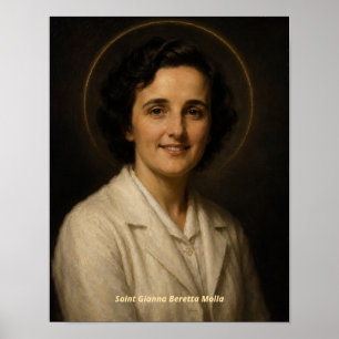 Saint Gianna Beretta Molla Art Print