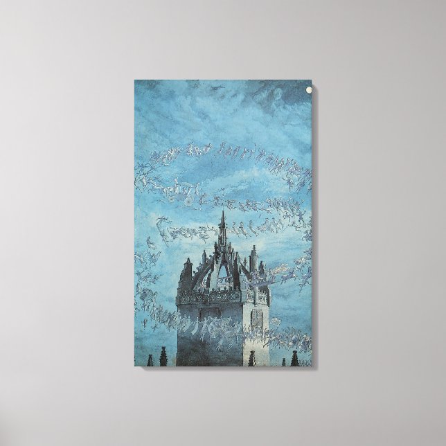 Saint Giles - His Bells by Charles Altamont Doyle Canvas Print (Front)