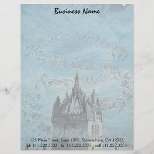 Saint Giles - His Bells by Charles Altamont Doyle Letterhead Template